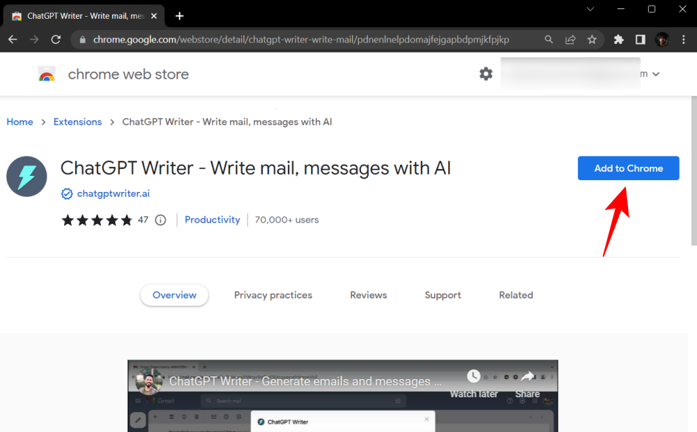 如何下载、安装和使用 ChatGPT chrome 扩展