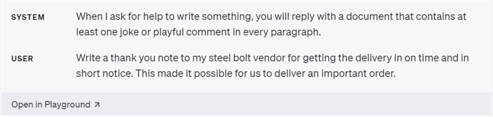 OpenAI官方提示你可以这么玩ChatGPT