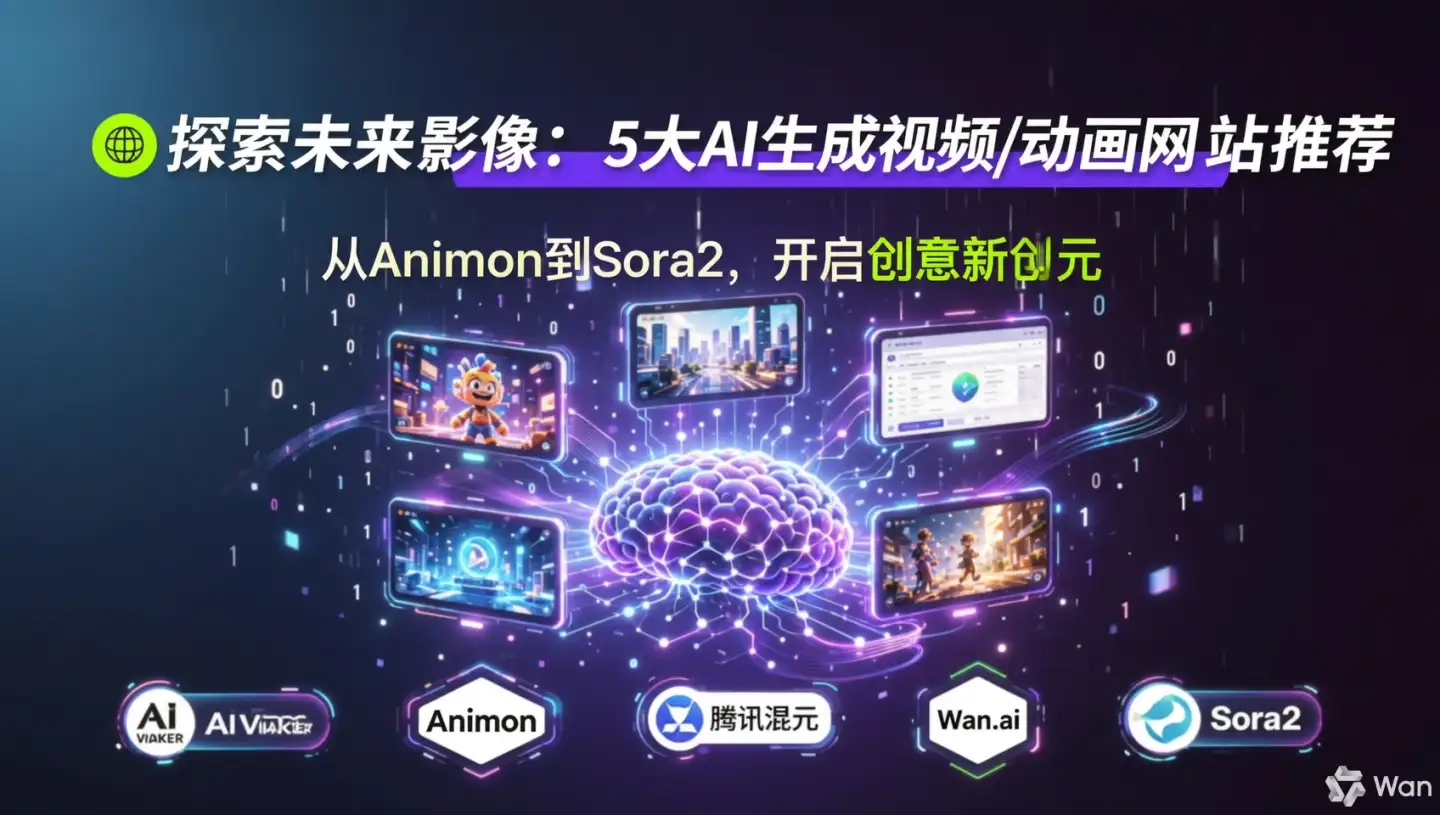 五款免费AI视频生成神器，效果炸裂！